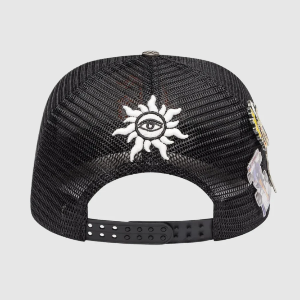 godspeed black orange hat back