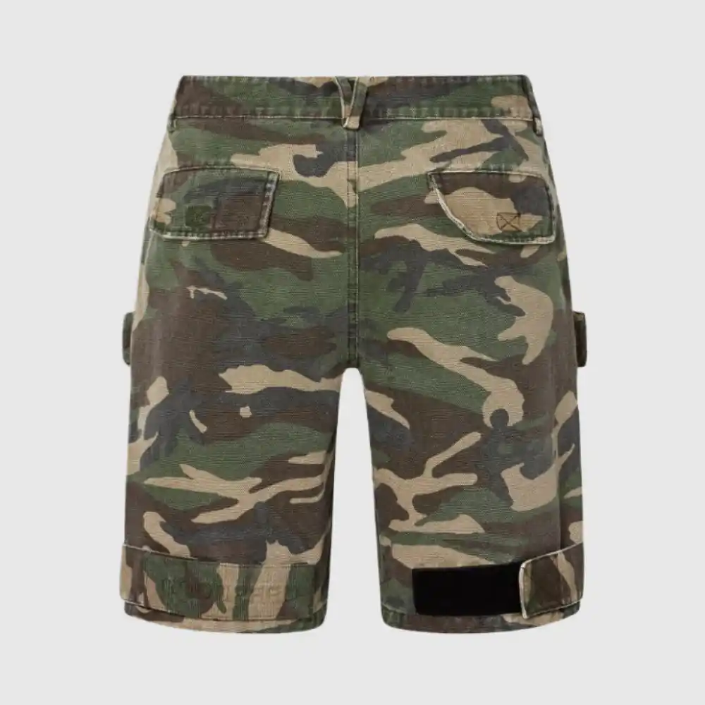 godspeed camo denim shorts back