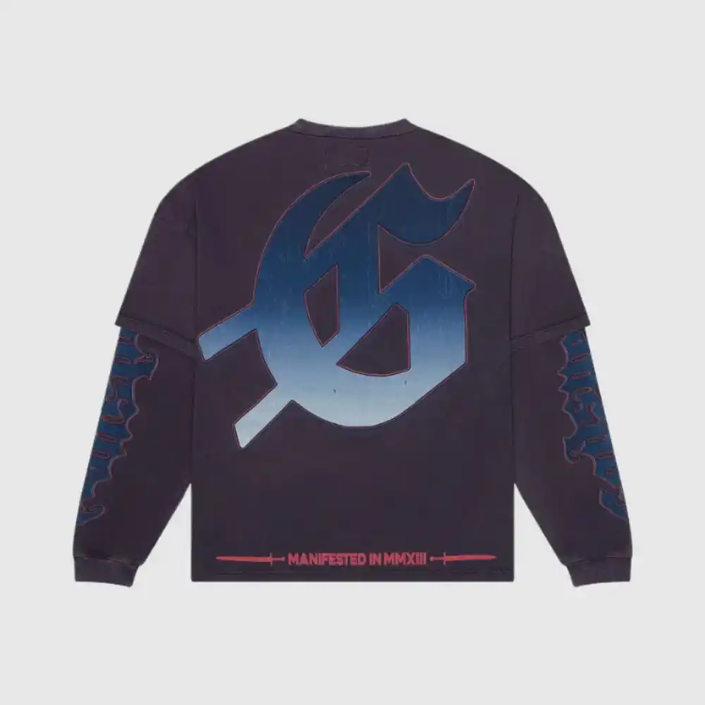godspeed double layer long sleeve back