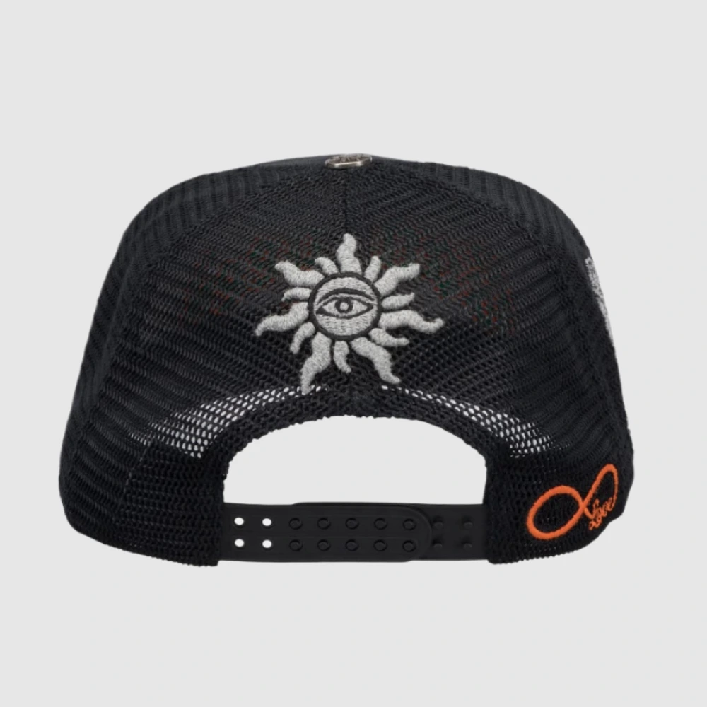 godspeed green and orange hat back