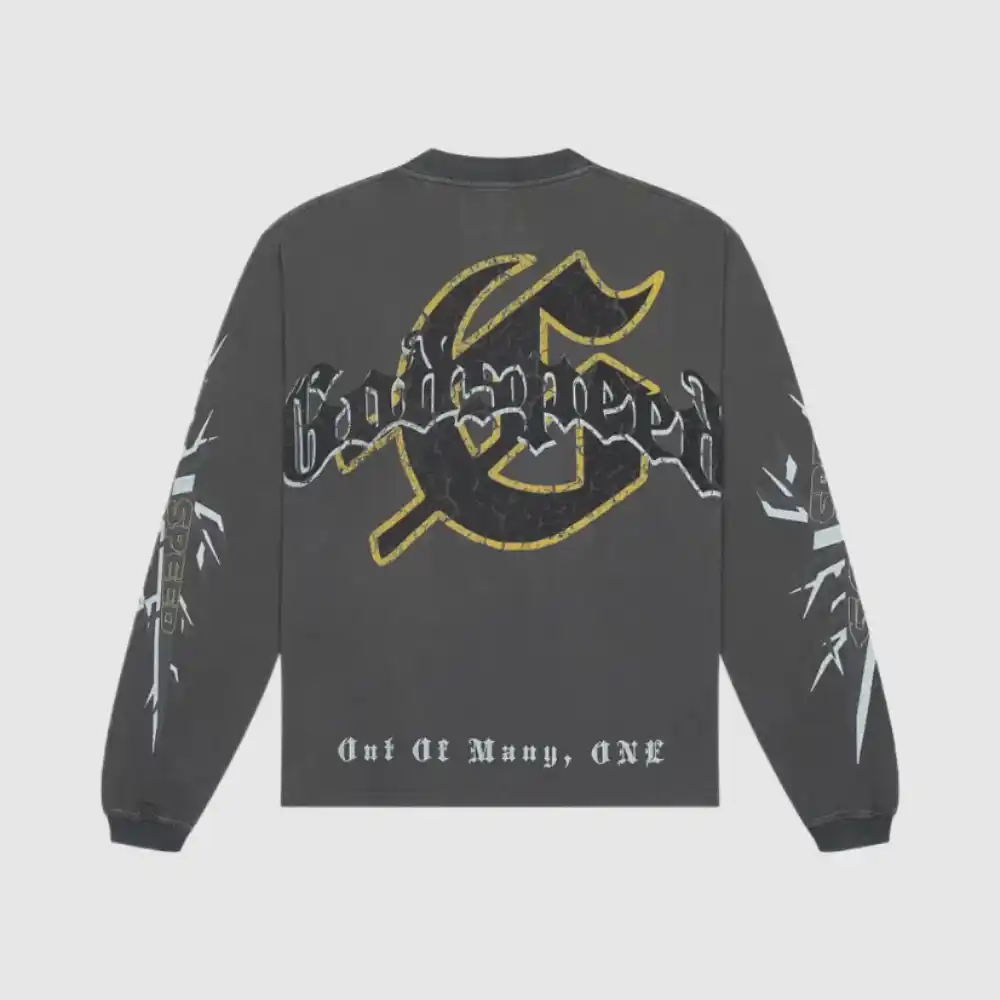 godspeed grey long sleeve back