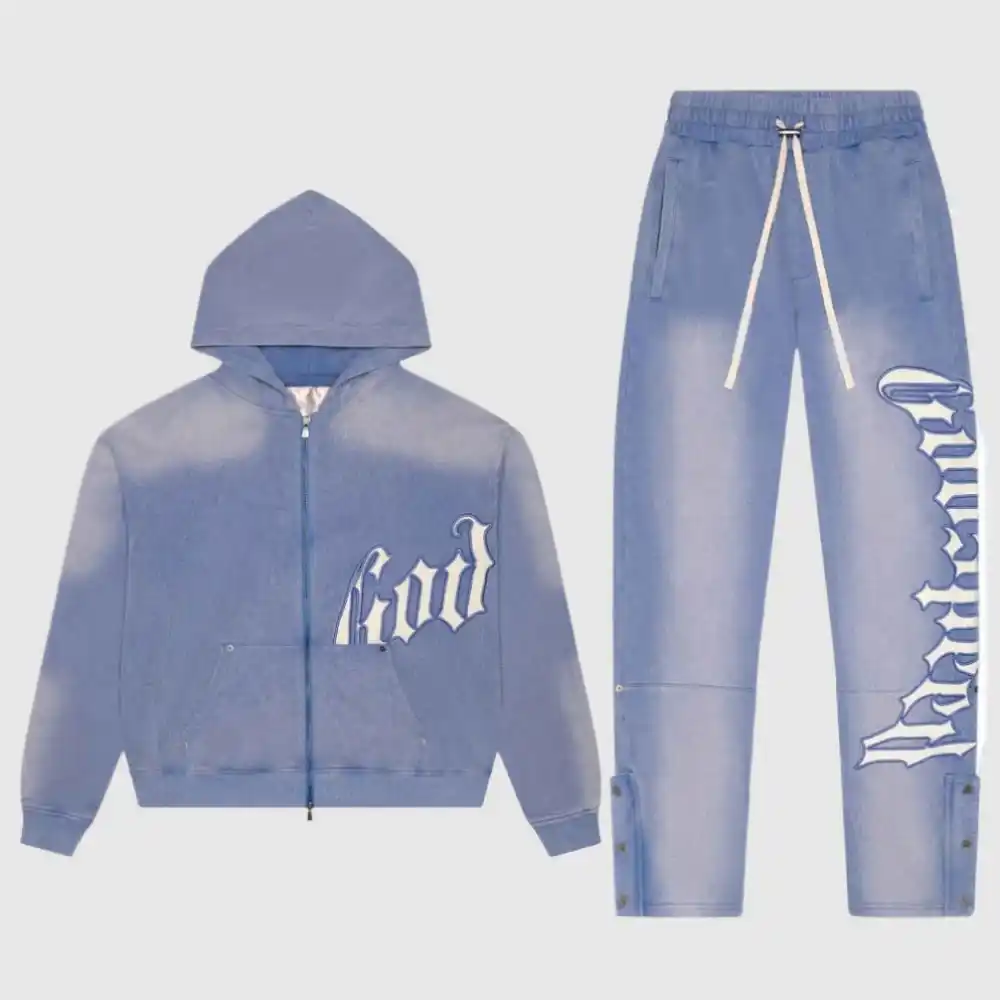 godspeed light blue sweatsuit