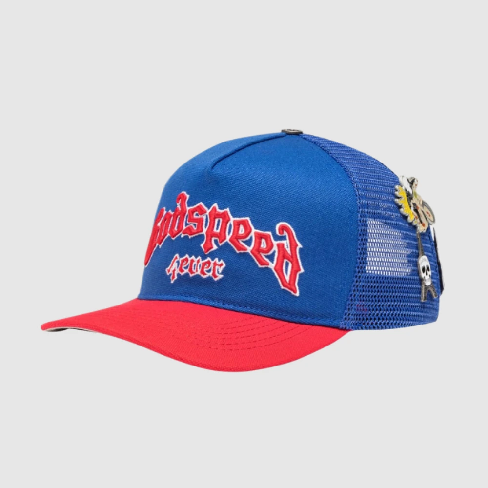 godspeed red white and blue trucker hat