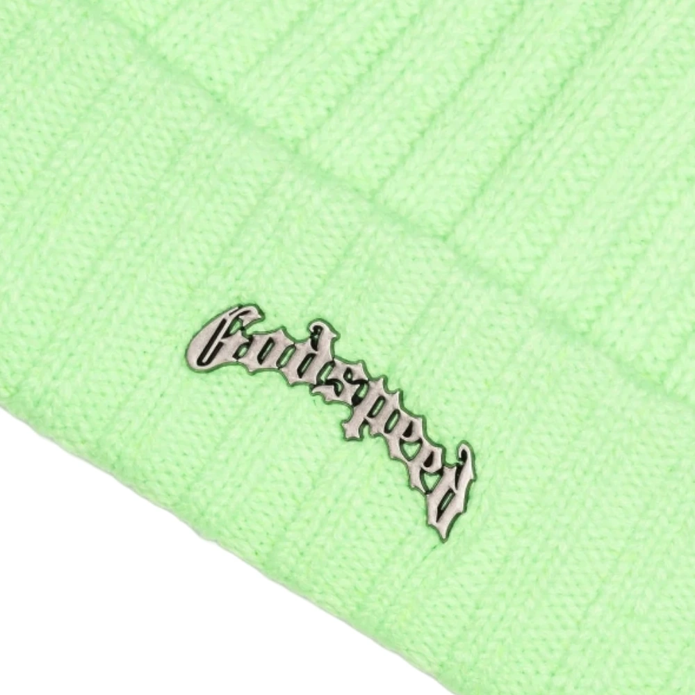 green supreme beanie logo